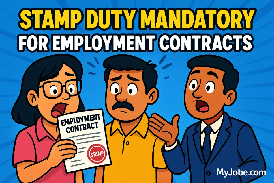 Stamp Duty Now Mandatory for Employment Contracts — What Job Seekers and Employers Should Know