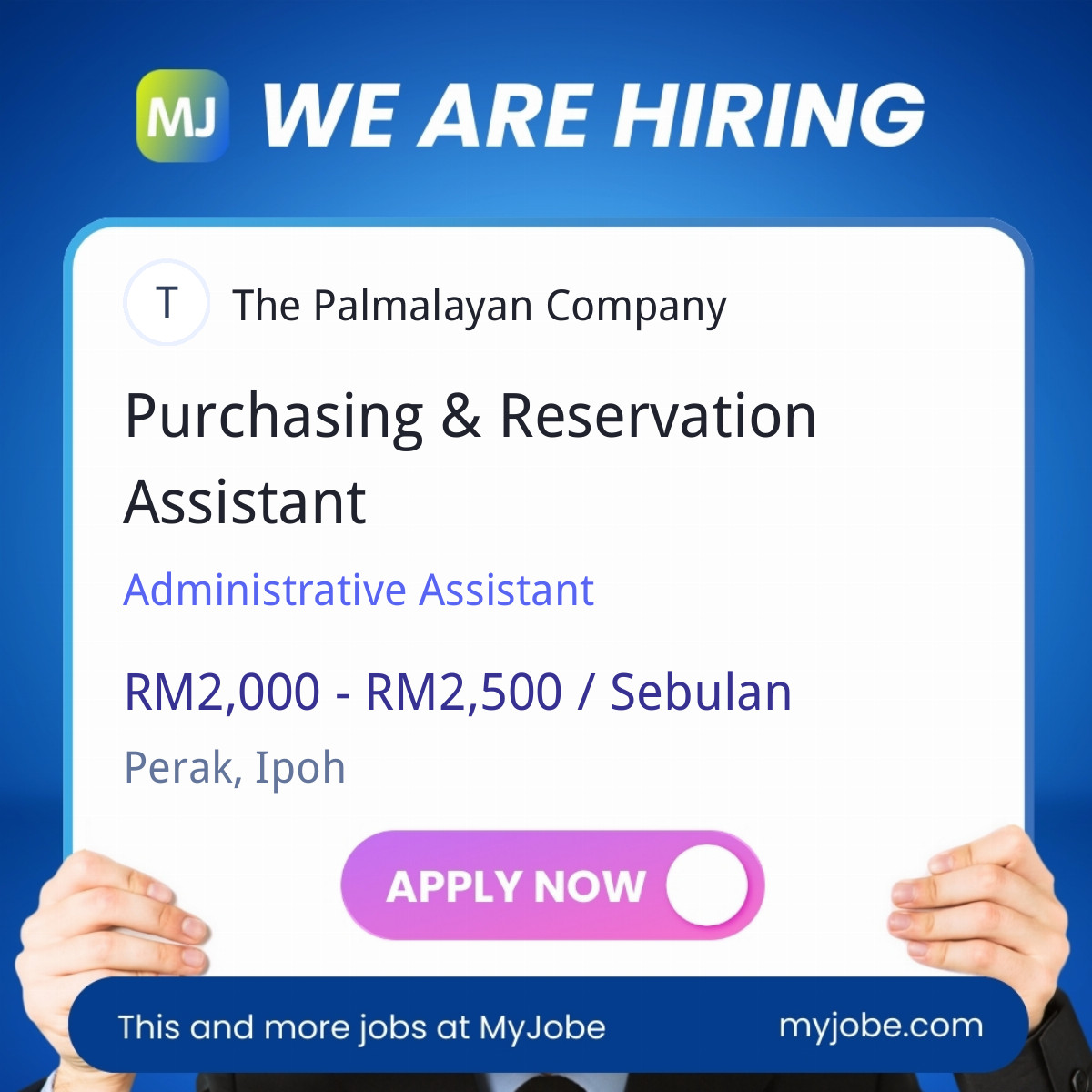 Purchasing & Reservation Assistant