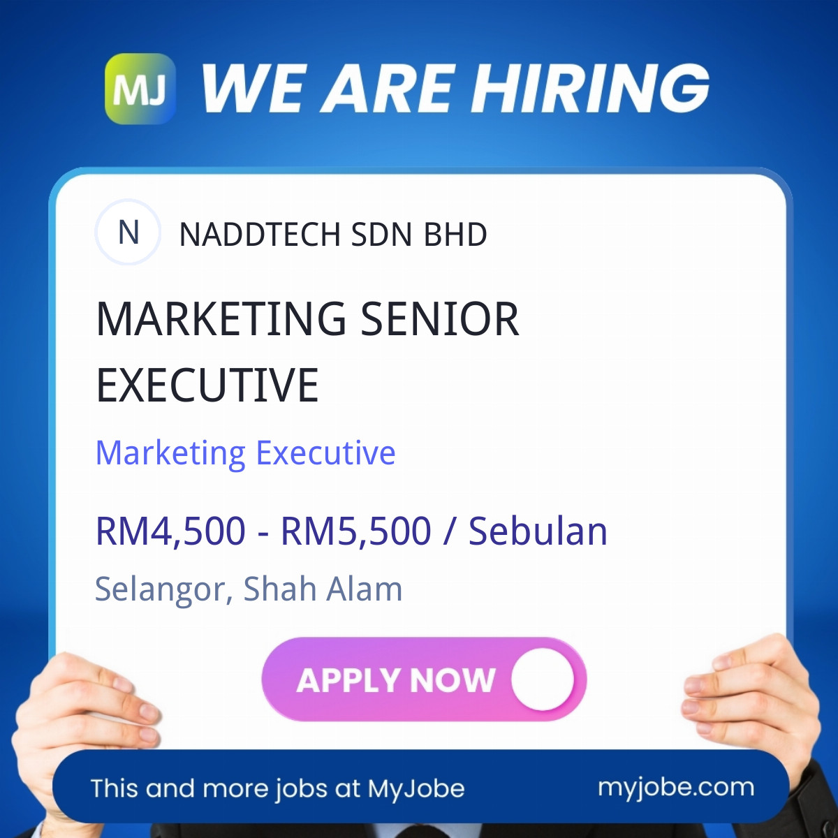 MARKETING SENIOR EXECUTIVE