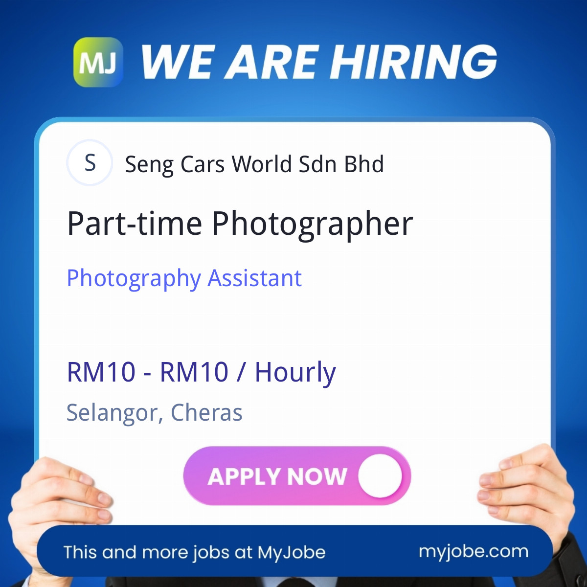 Part-time Photographer