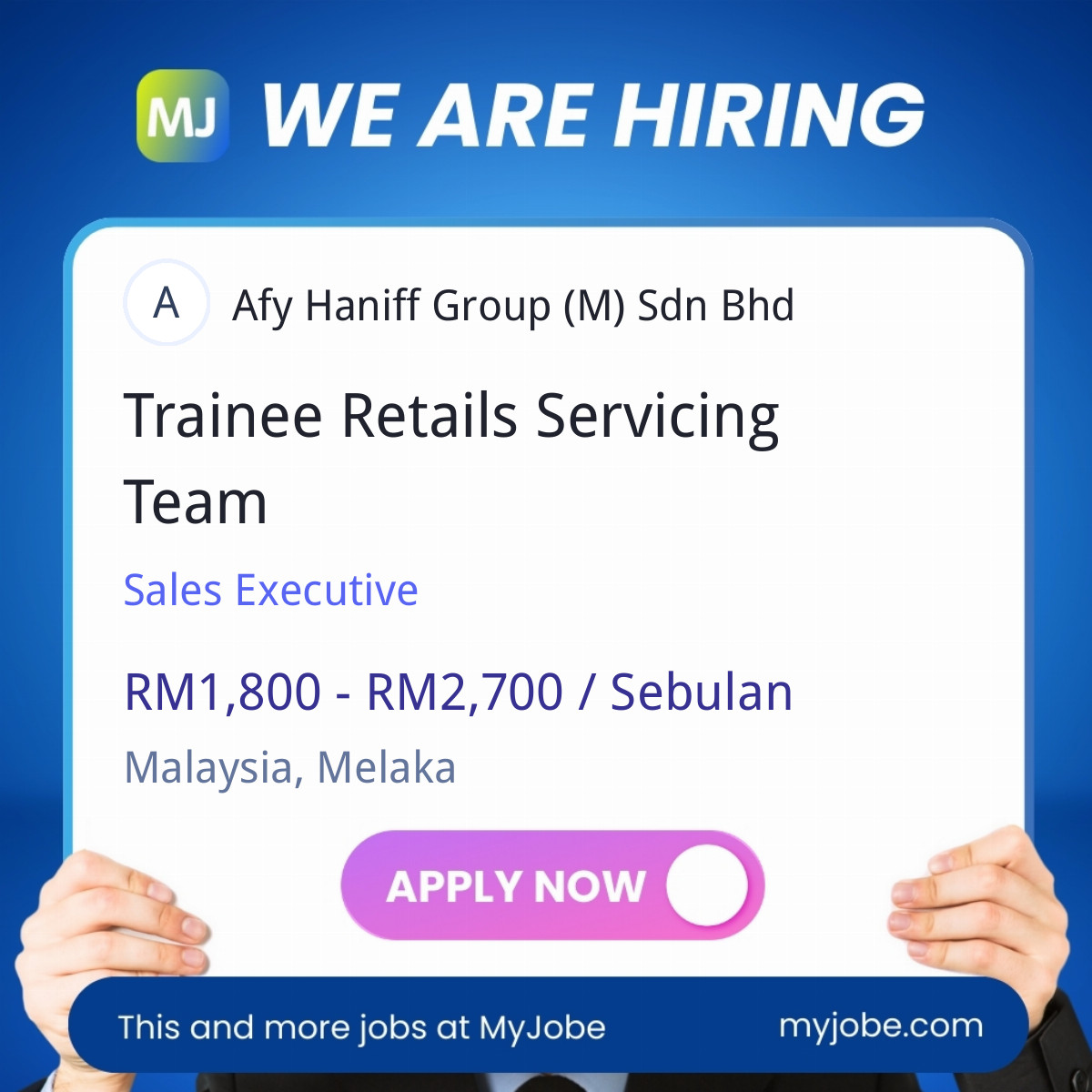 Trainee Retails Servicing Team