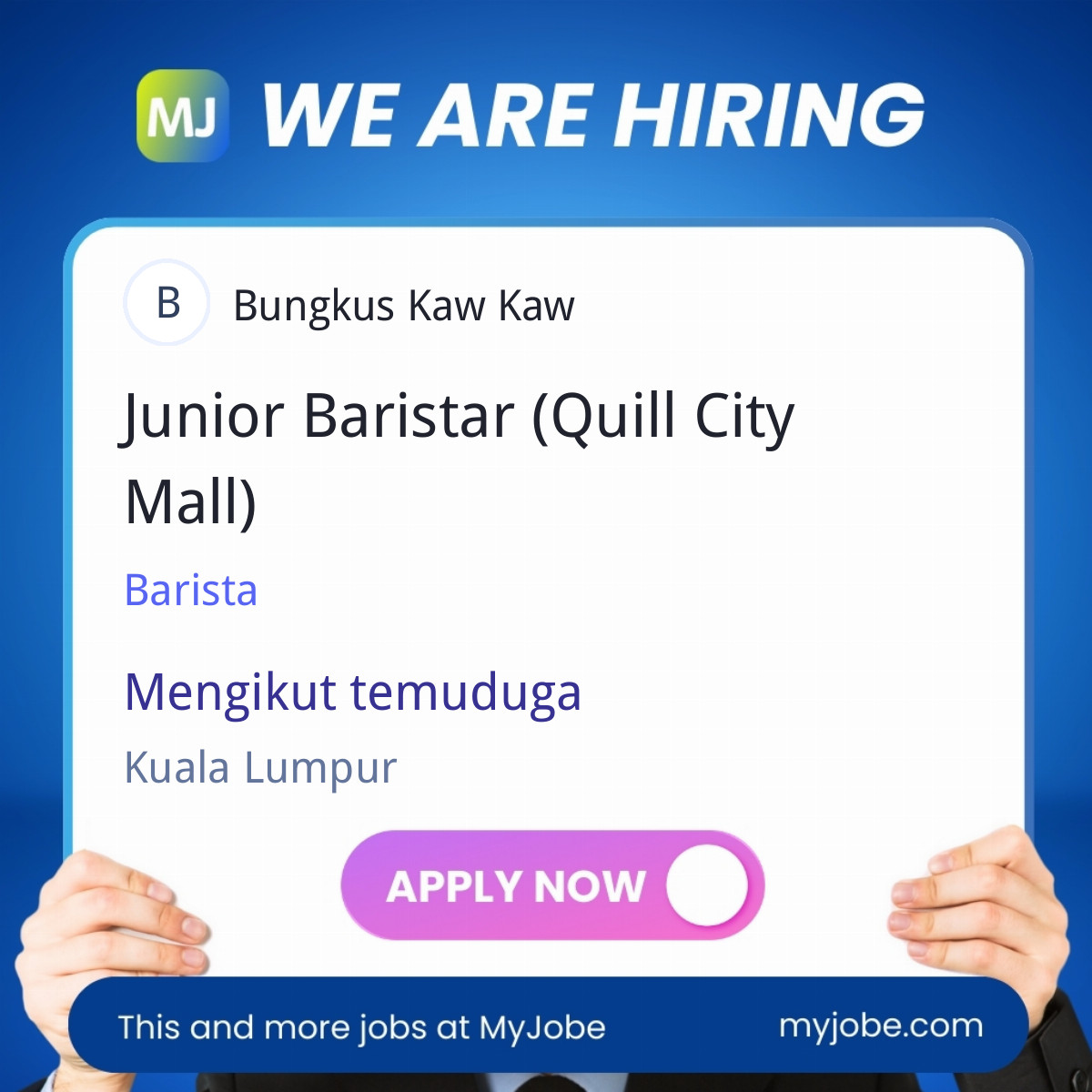 Junior Baristar (Quill City Mall)