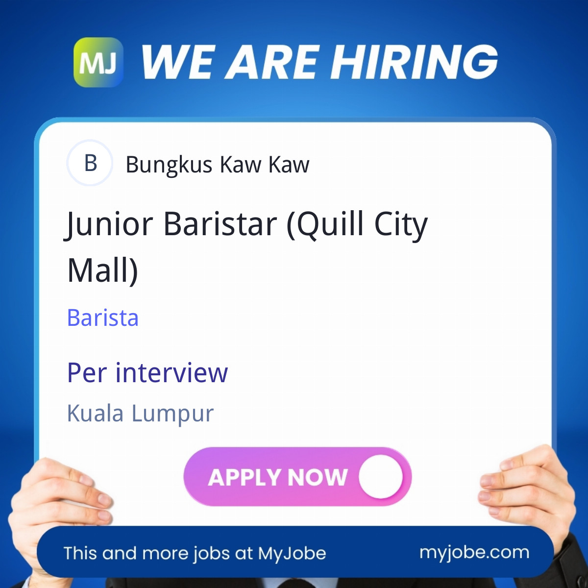 Junior Baristar (Quill City Mall)