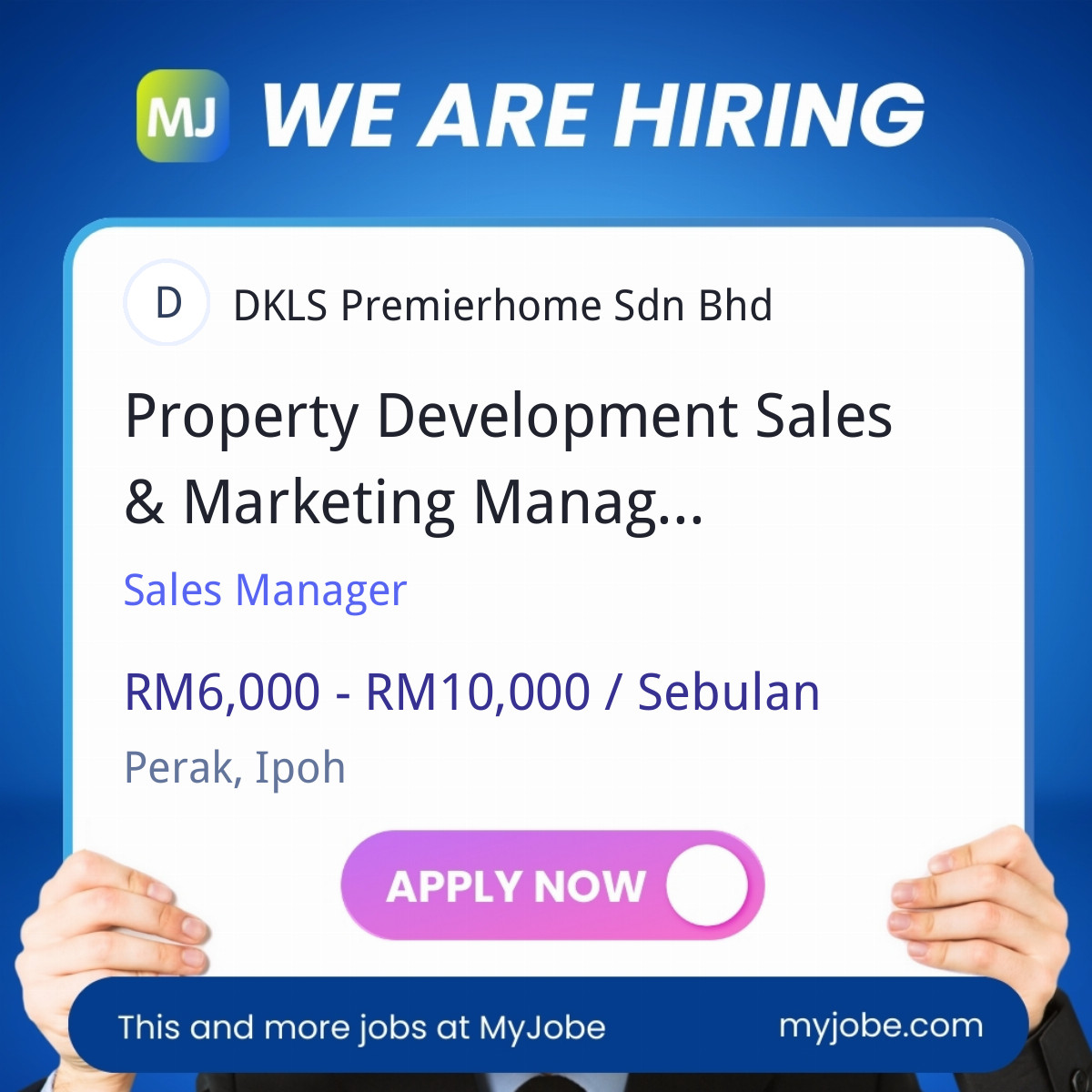 Property Development Sales & Marketing Manager