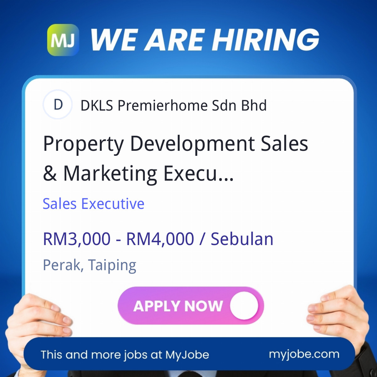Property Development Sales & Marketing Executive