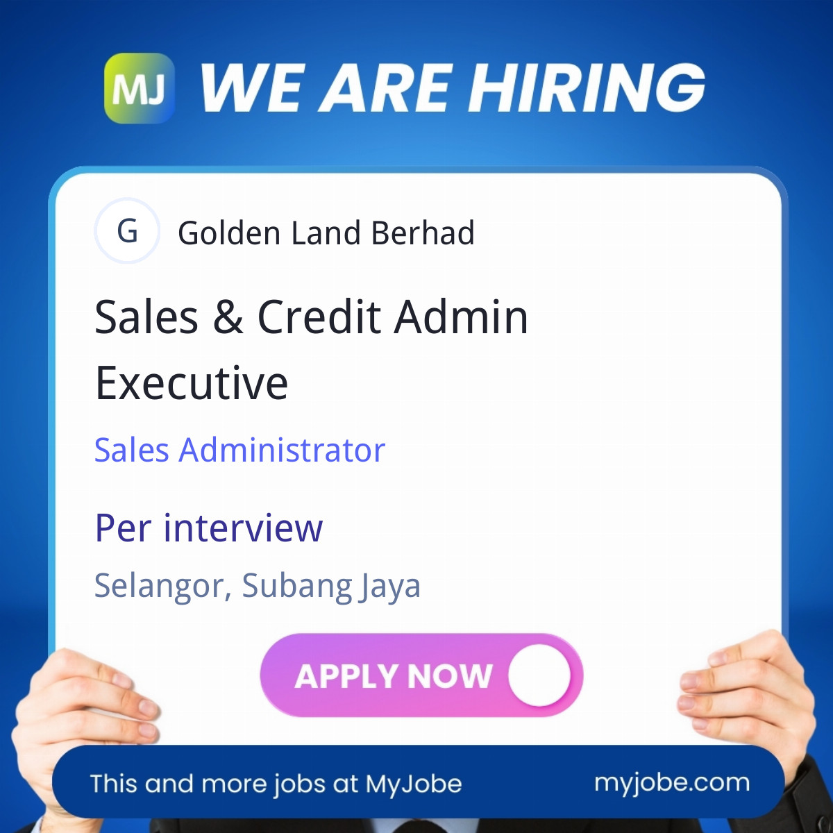 Sales & Credit Admin Executive