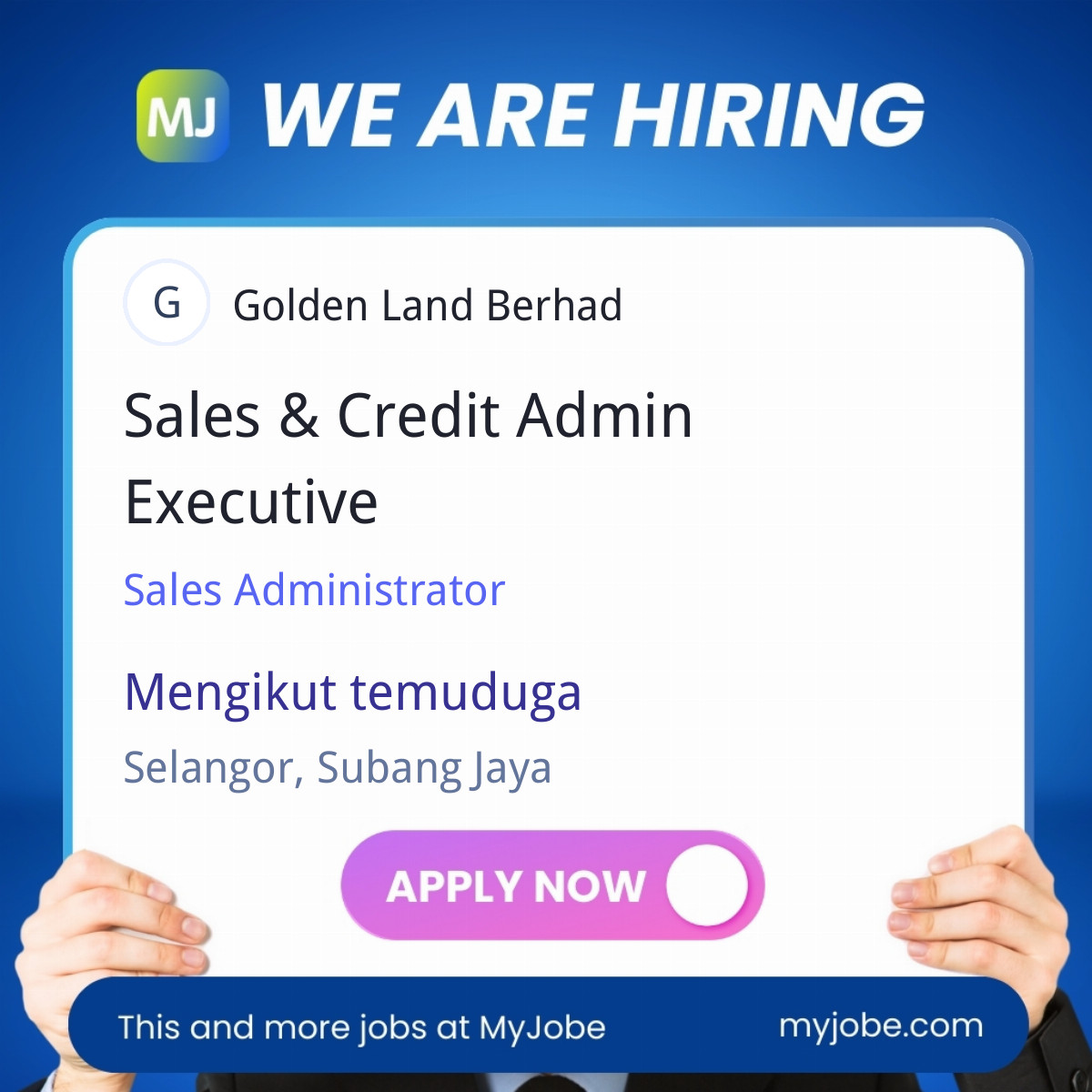 Sales & Credit Admin Executive