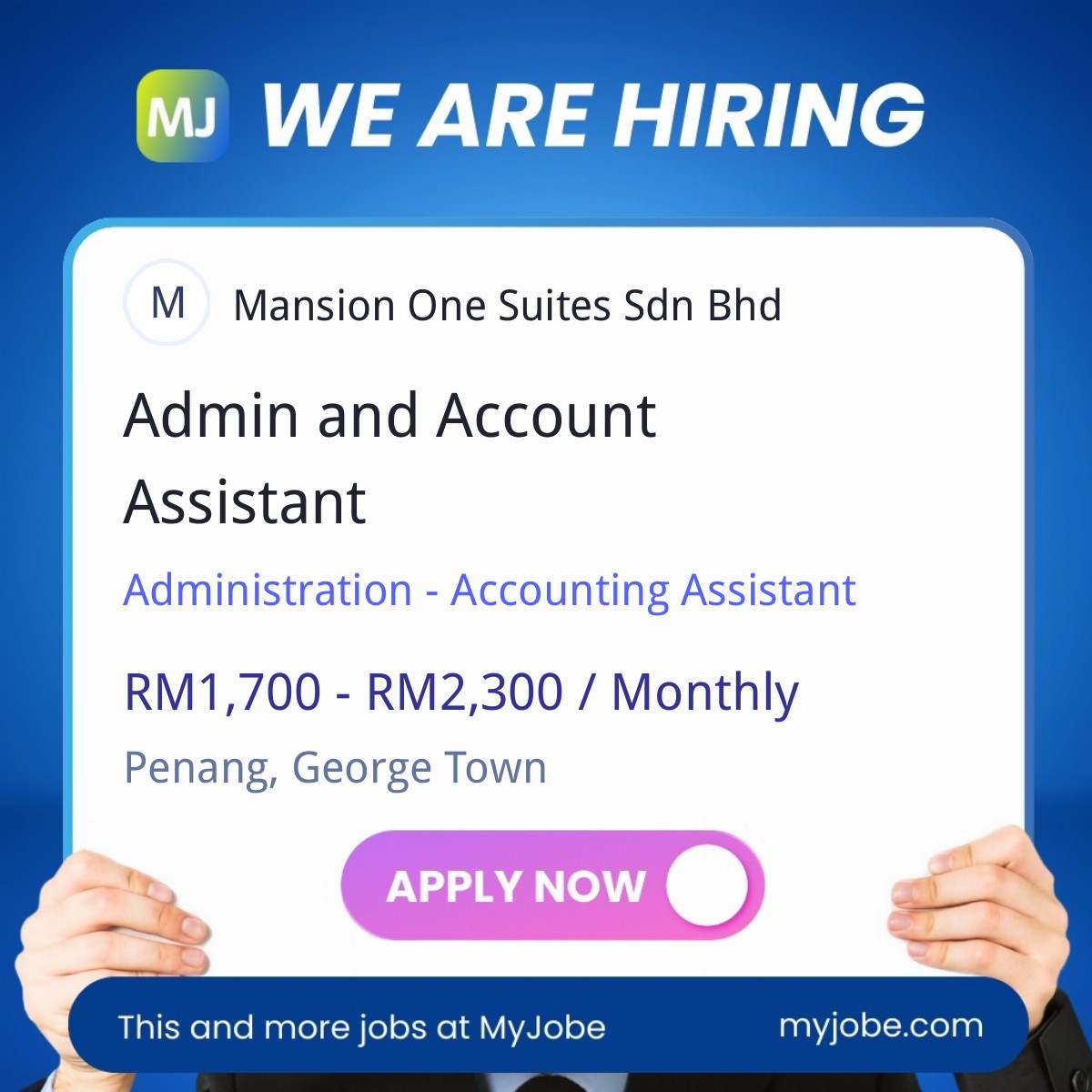 Admin and Account Assistant