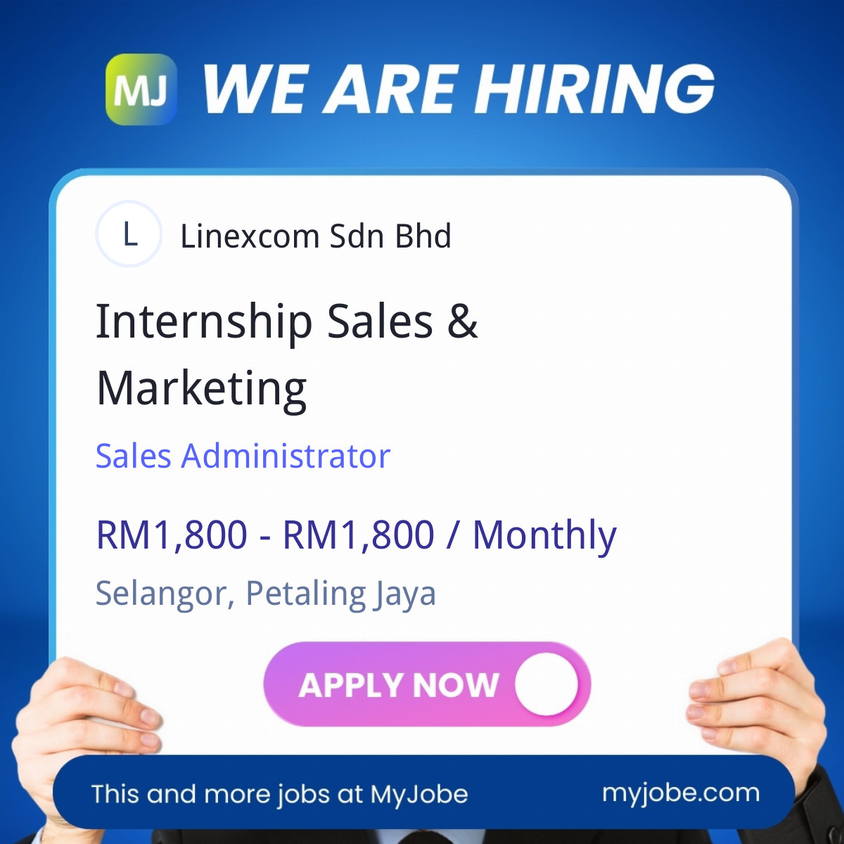 Internship Sales & Marketing