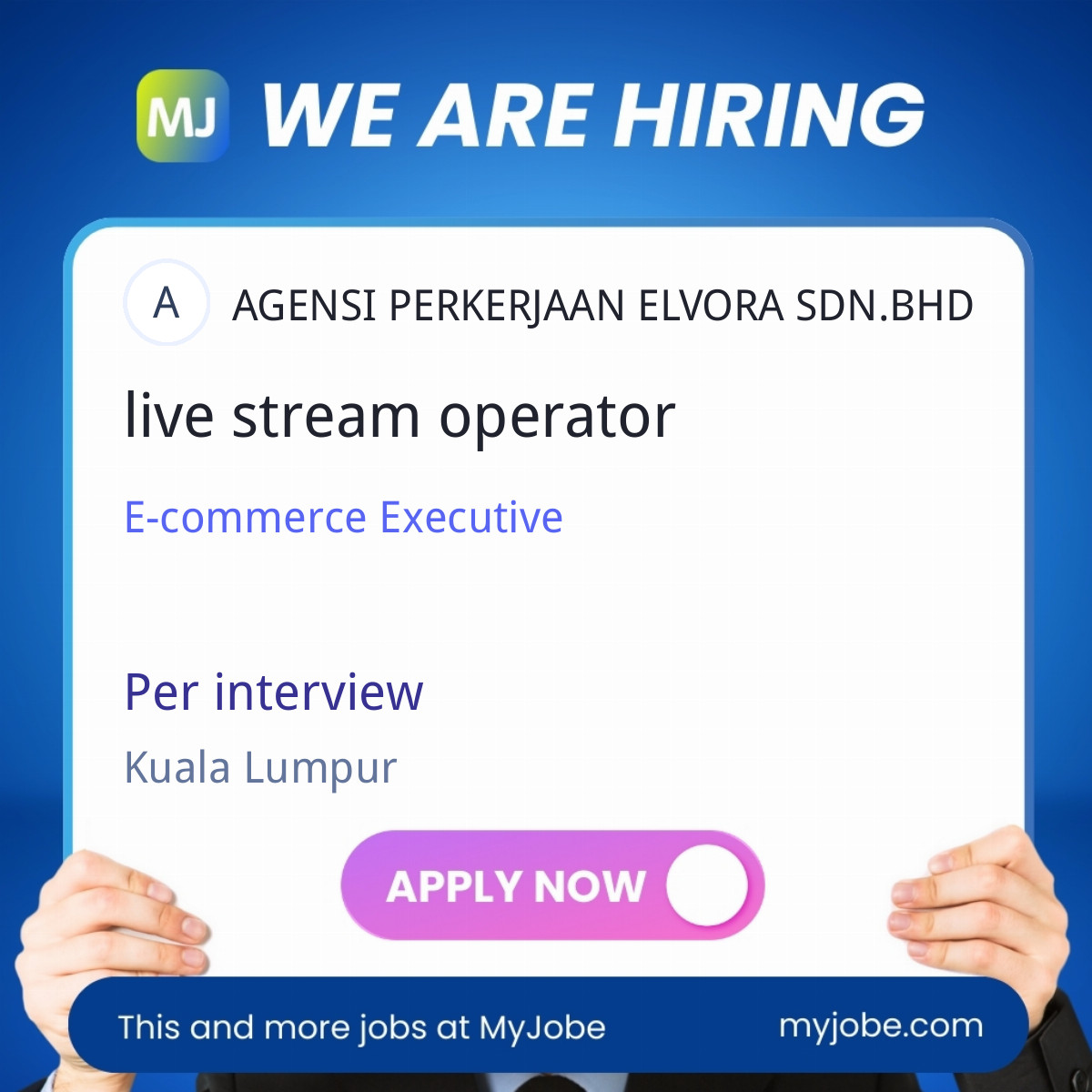 live stream operator