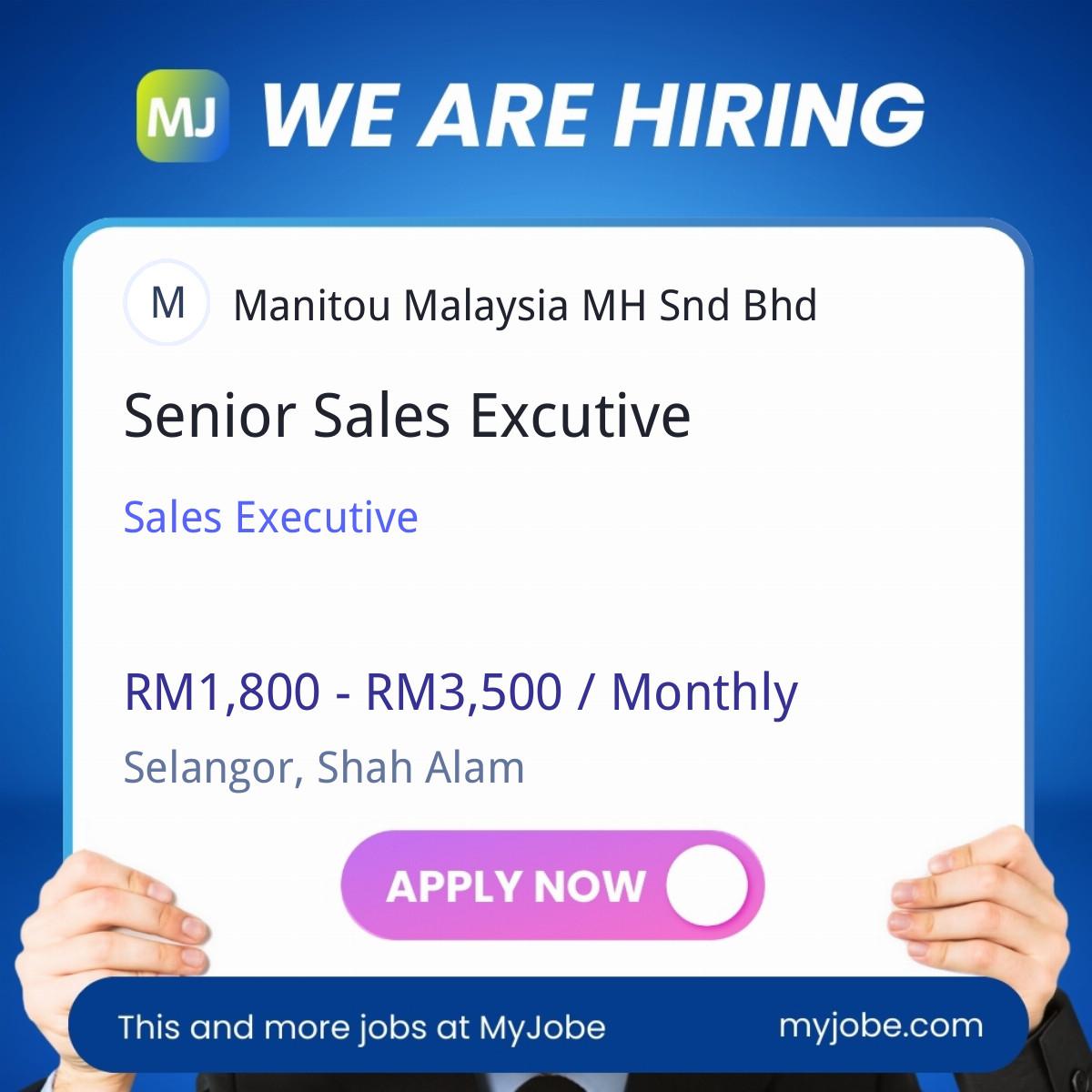 Senior Sales Excutive