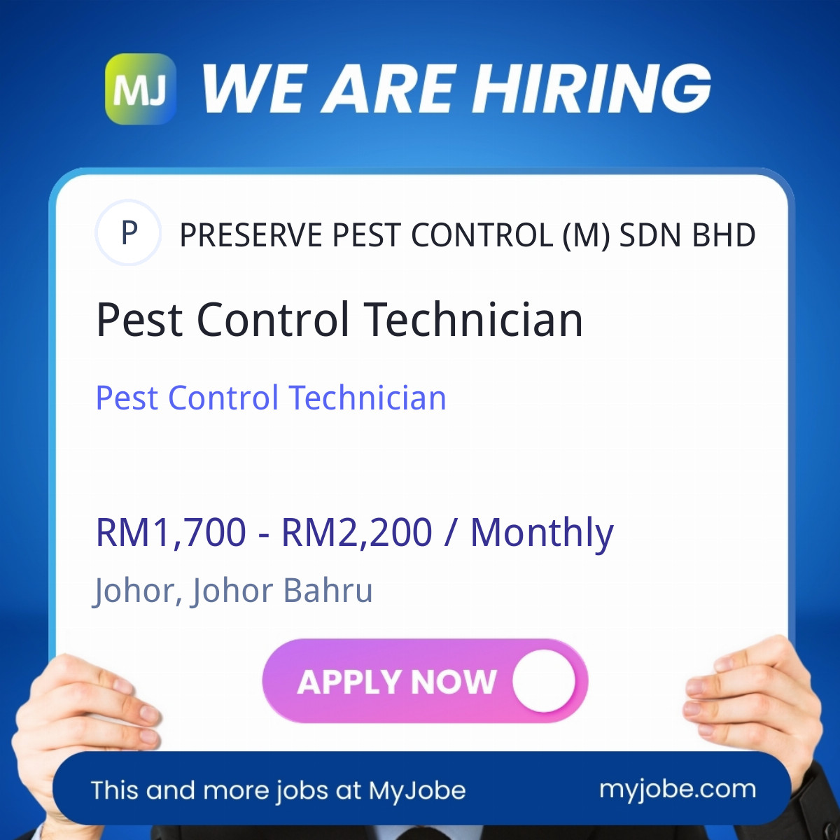 Pest Control Technician