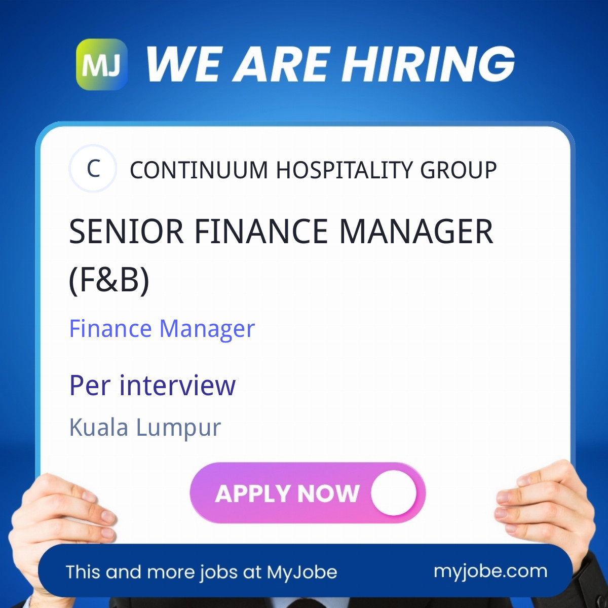 SENIOR FINANCE MANAGER (F&B)