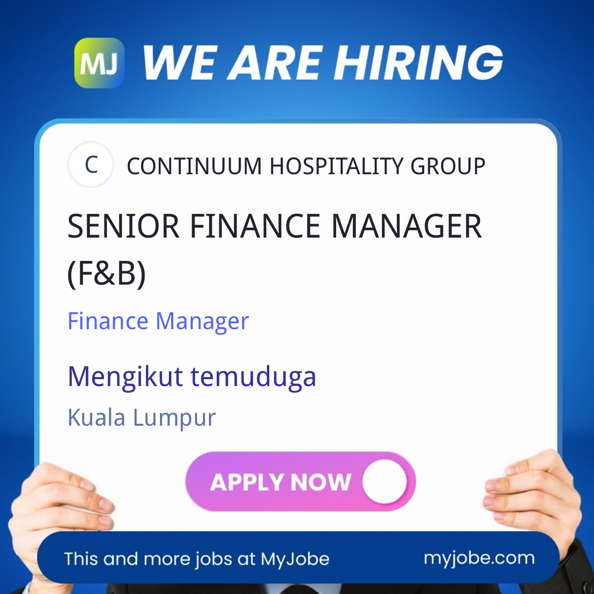 SENIOR FINANCE MANAGER (F&B)