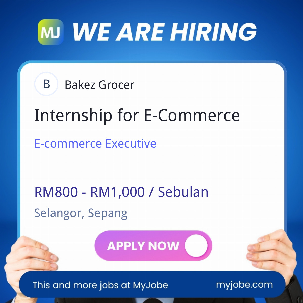 Internship for E-Commerce