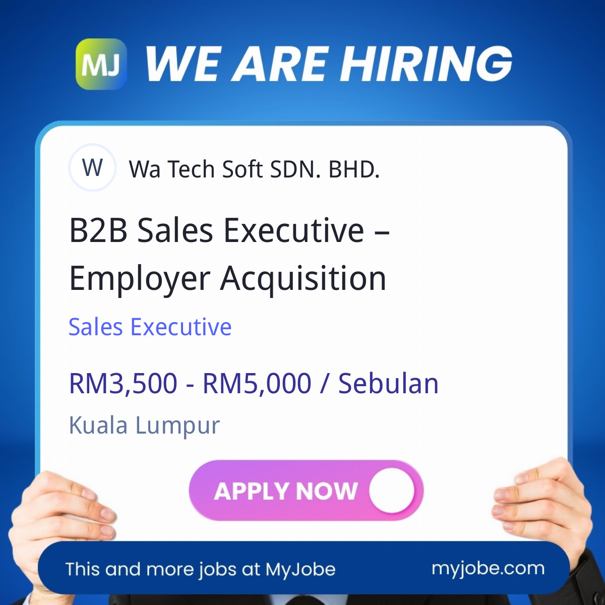 B2B Sales Executive – Employer Acquisition