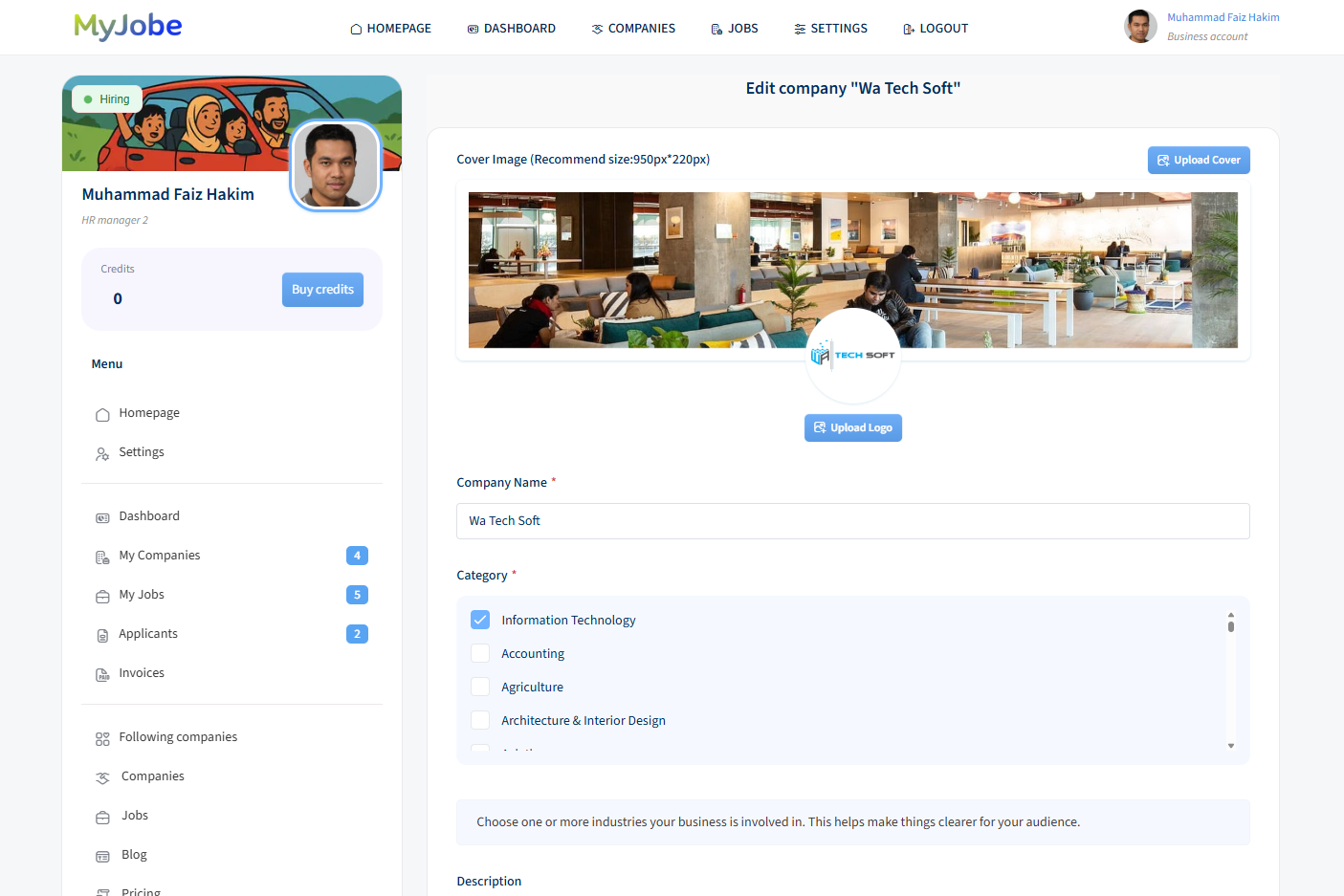 MyJobe Company Profile